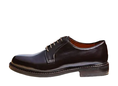 Jalan Sriwijaya Plain Toe Shoes 1663 "Bordo" 98348 Dainite Sole