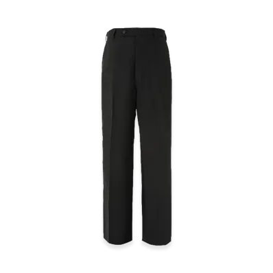 COMME des GARCONS HOMME Wool Poplin Center Crease Pants "Black"