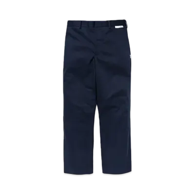 WTAPS Lez / Strt / Trousers / Ctpl. Twill "Navy"