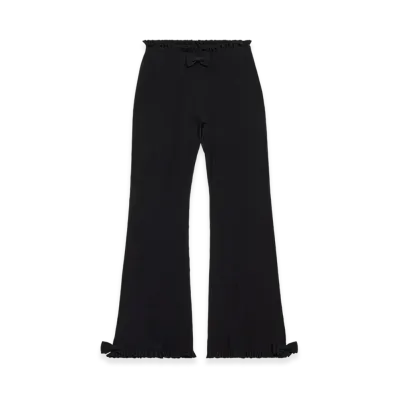 BALENCIAGA Women's Flared Capri Pants "Black"