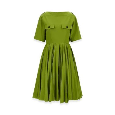 PRADA Women's Chinos Dress "Green"