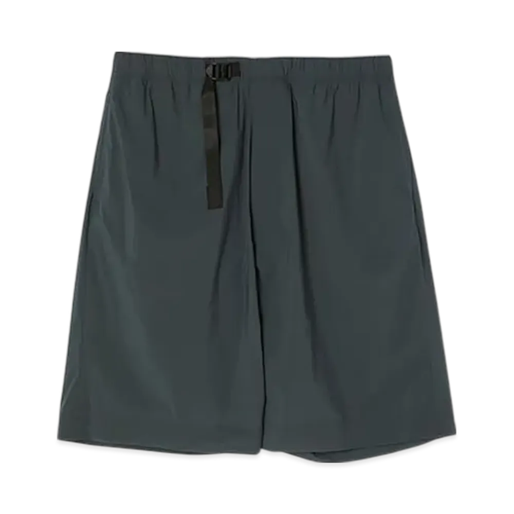 N.HOOLYWOOD Webbing Belt Half Pants "Charcoal"