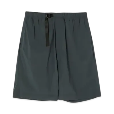 N.HOOLYWOOD Webbing Belt Half Pants "Charcoal"