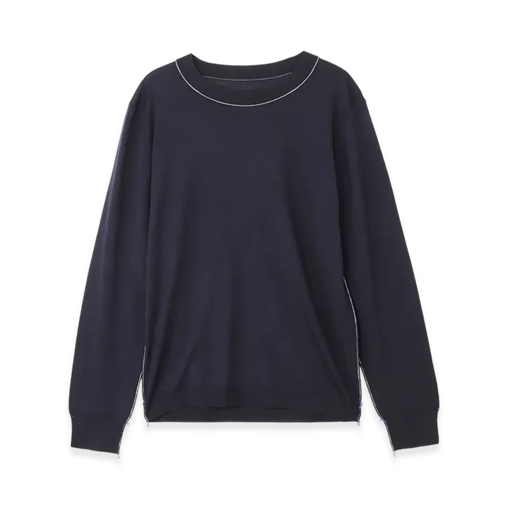 Maison Margiela Crew Neck Knit "Navy"