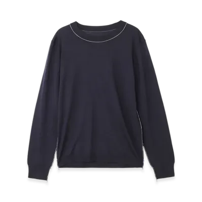 Maison Margiela Crew Neck Knit "Navy"