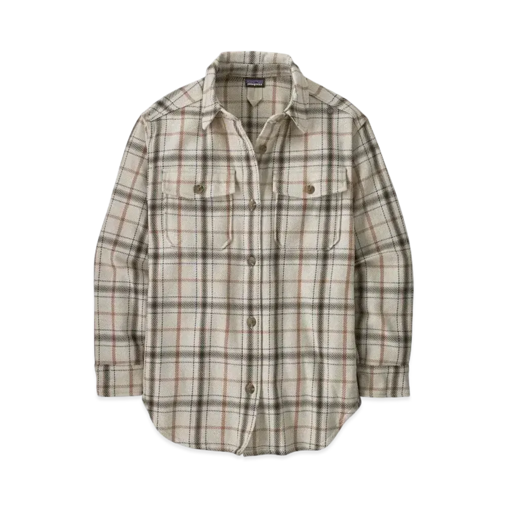 Patagonia Women's Fjord Loft Overshirt Jacket "Pumice"