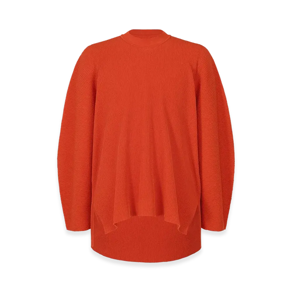 HOMME PLISSE ISSEY MIYAKE Tight Twist Cotton Knit "Red"