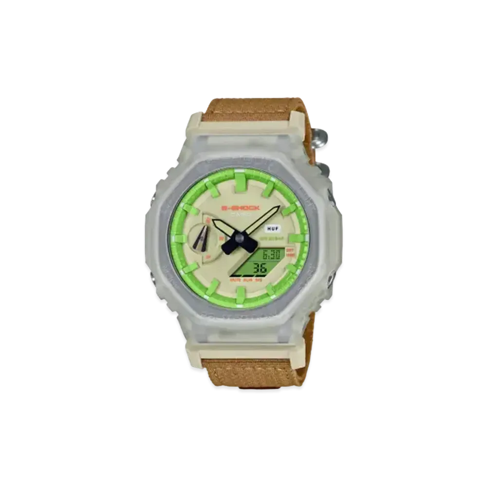Casio G-Shock × HUF 20TH ANNIVERSARY G-2100 "Green"