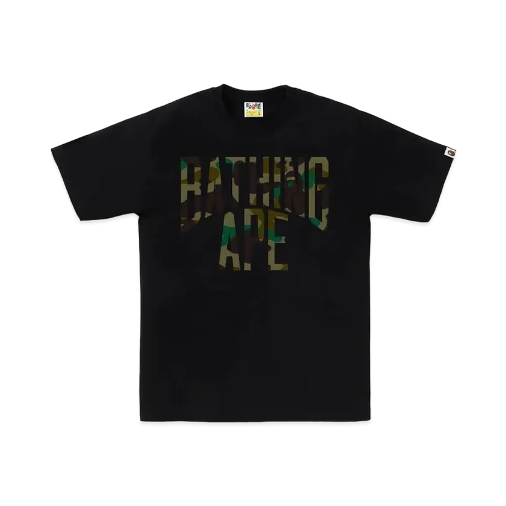 A BATHING APE 1st Camo NYC Logo Tee "Black"