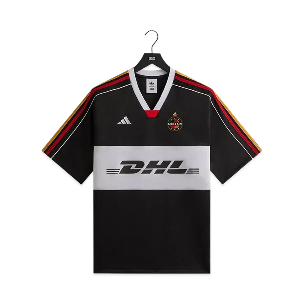 Kith x adidas Football DHL Express Jersey "Black"