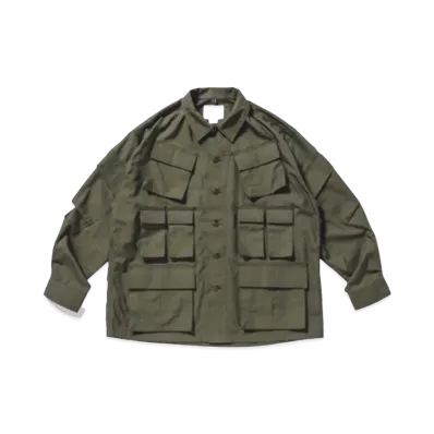 WTAPS 20AW MODULAR / LS / COTTON. RIPSTOP "Olive Drab"
