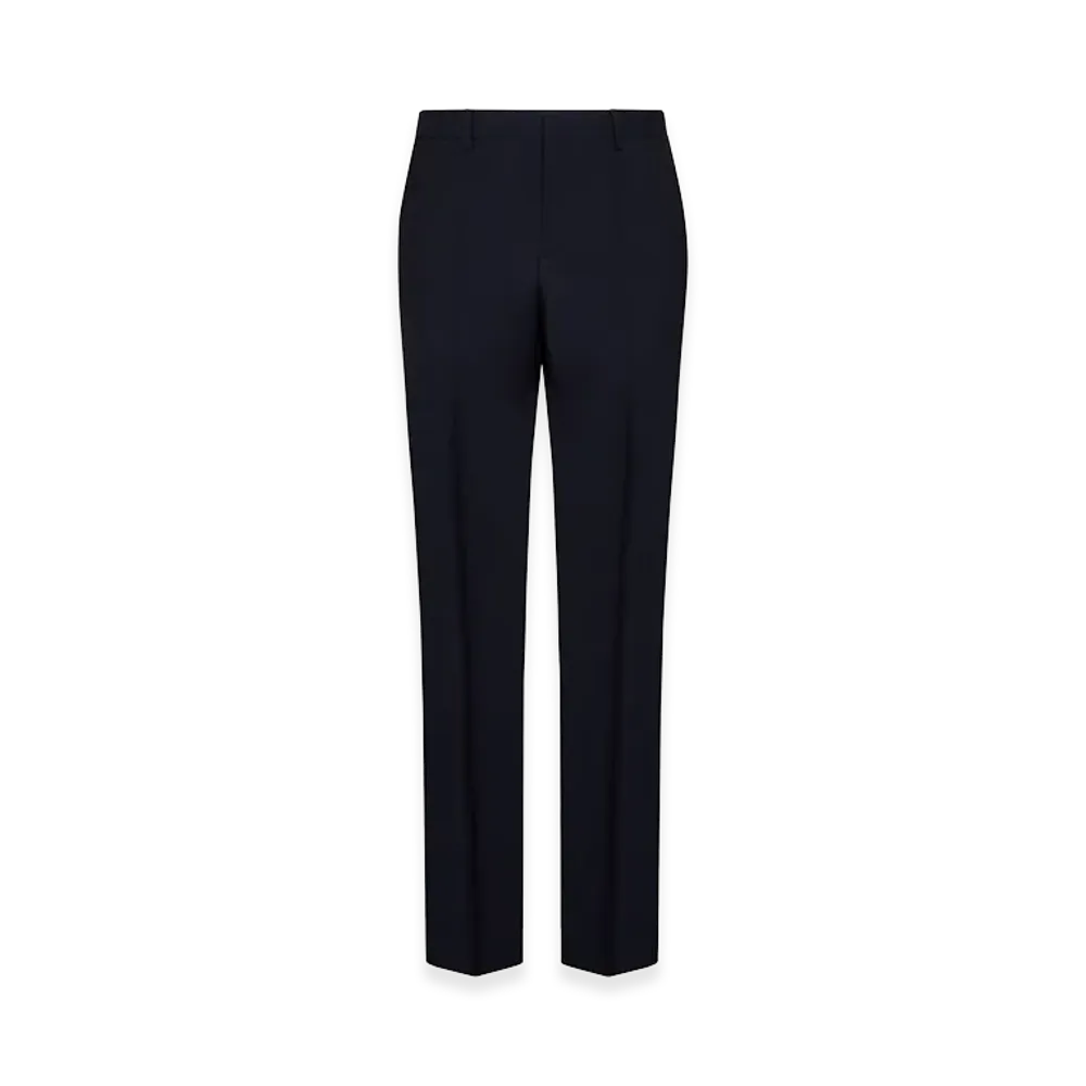 Valentino Wool Blend Pant "Dark Blue"