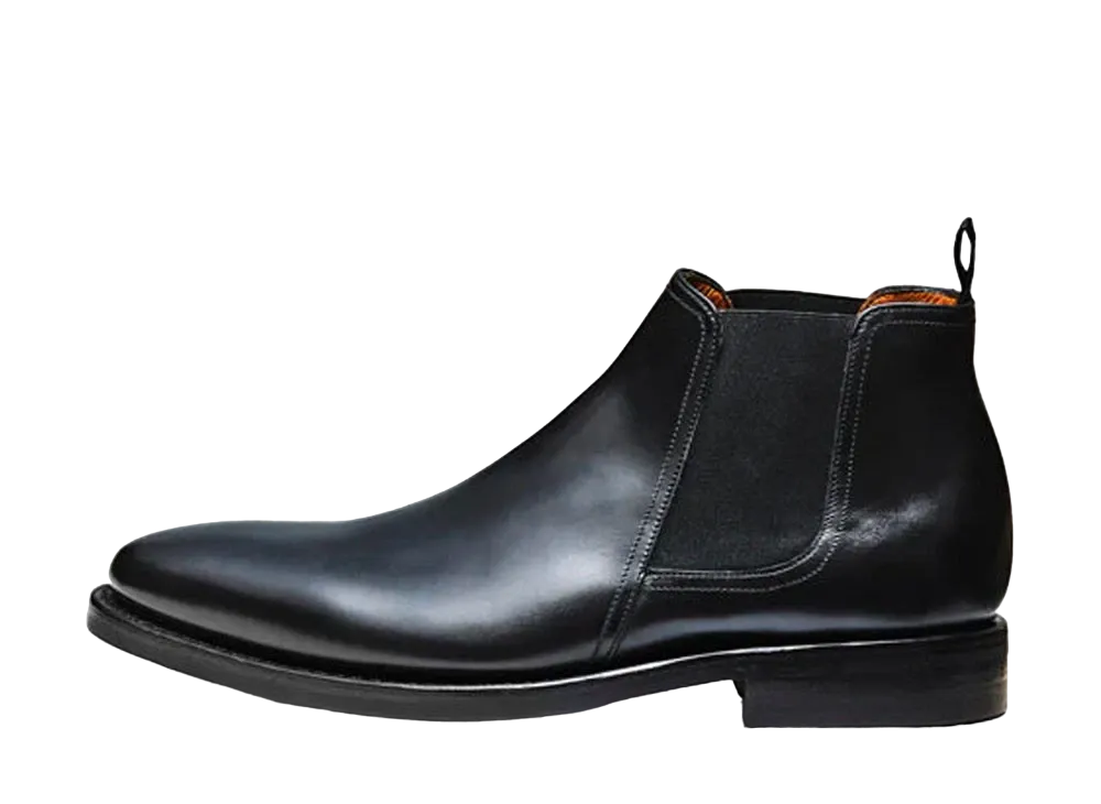 Jalan Sriwijaya Side Gore Boots 11120 Calf Leather "Black" 98411 Dainite Sole
