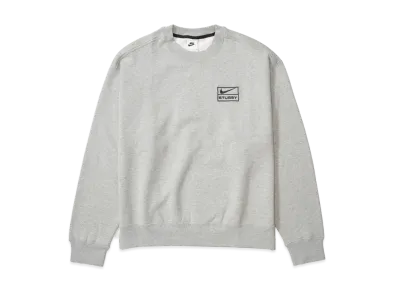 Stussy x Nike Fleece Crew (Asia Size) "Grey" DO9338-063