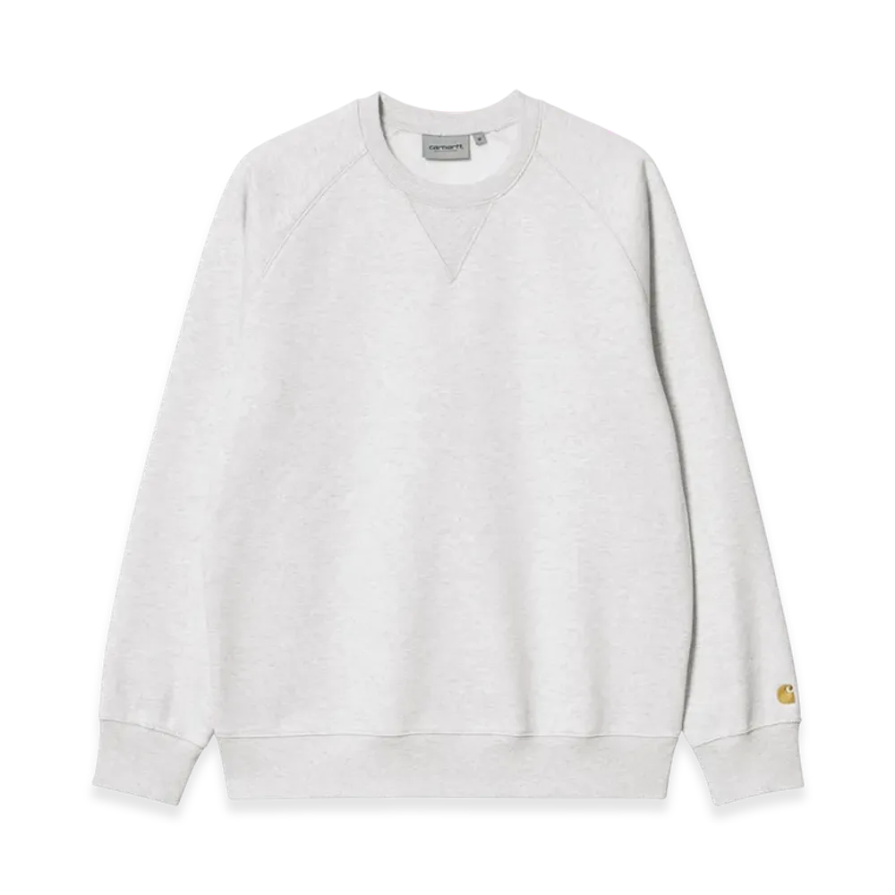 Carhartt WIP Chase Sweat "Ash Heather/Gold"