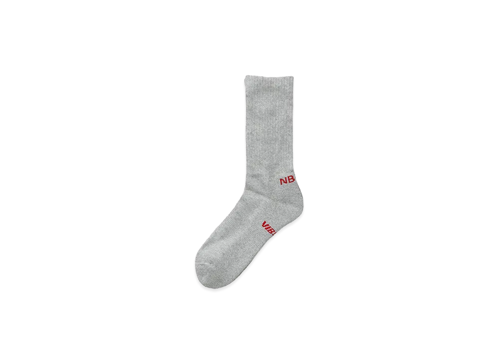 NEIGHBORHOOD x VIBSOX . Rib Socks "Gray"