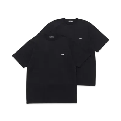 GOD SELECTION XXX T-shirt (2Piece 1Pack) GX-A25-TT-01 "Black"