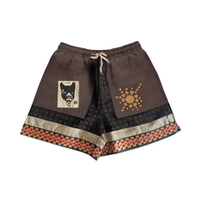 Travis Scott Cactus Jack WOLF SHORT "Dark Brown"
