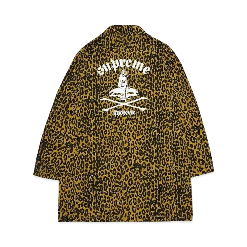 Supreme x HYSTERIC GLAMOUR Leopard Trench "Leopard Print"