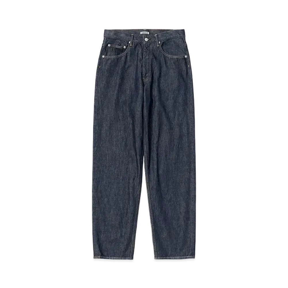 AURALEE Hard Twist Denim Wide Pants "Indigo"
