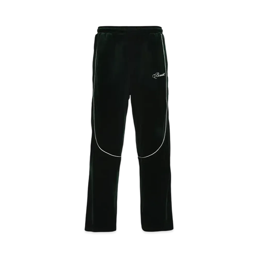 BREATH Script Logo Piping Velor Track Pants "Kelly"
