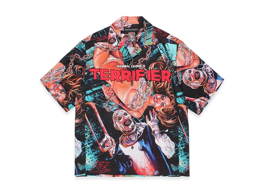 WACKO MARIA x Terrifier Hawaiian Shirt "Black"