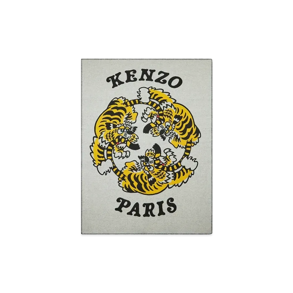 KENZO VERDY MARKET Blanket "White"