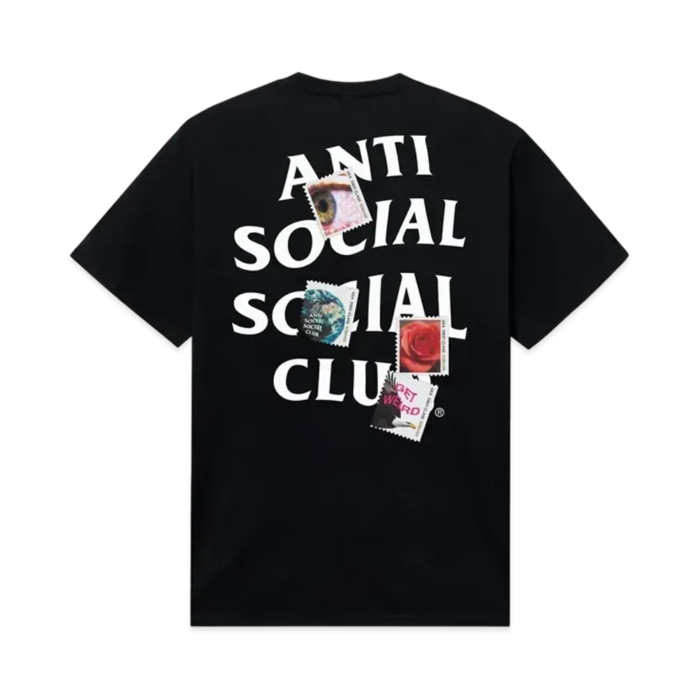 ANTI SOCIAL SOCIAL CLUB x USPS Stamps Tee "Black"