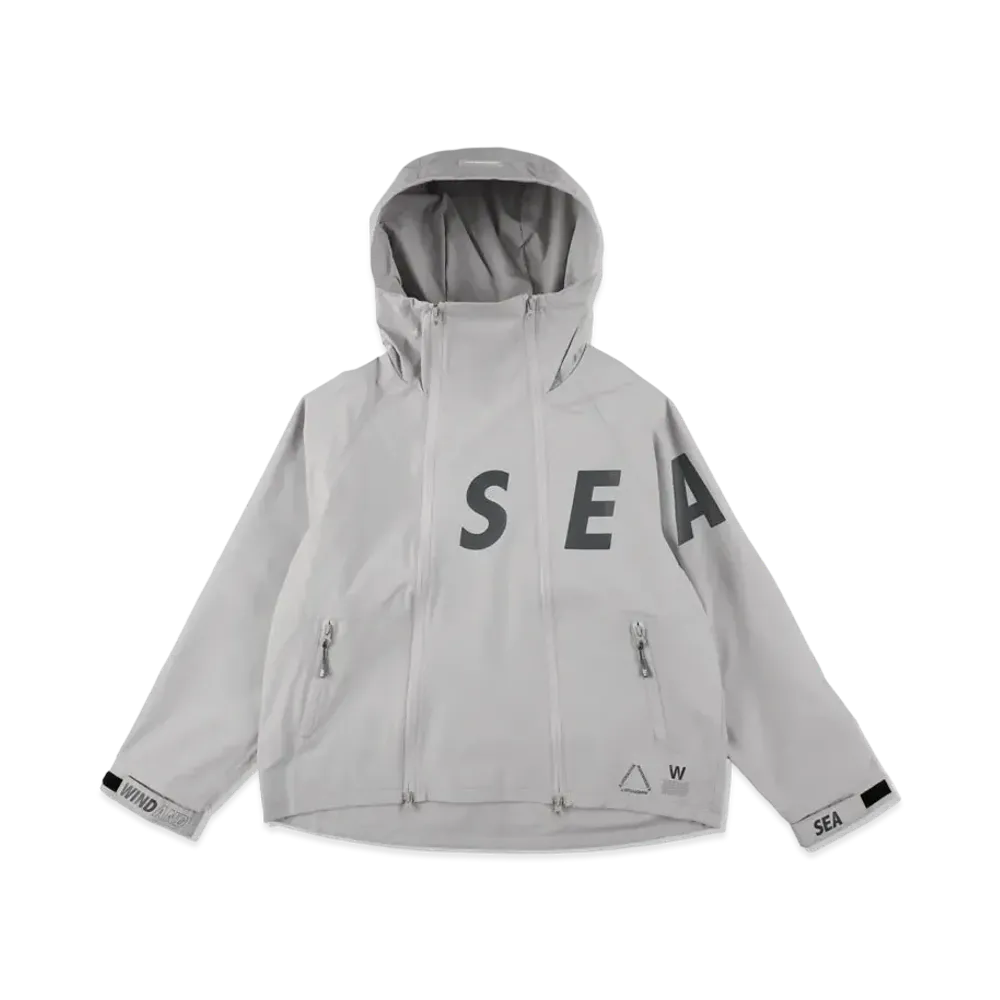 WIND AND SEA Dimension Both Zip WL Nylon Jacket "Gray"