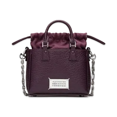 Maison Margiela 5AC Tote Bag "Merlot"