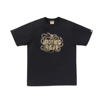 A BATHING APE Year Of Snake Tee "Black"