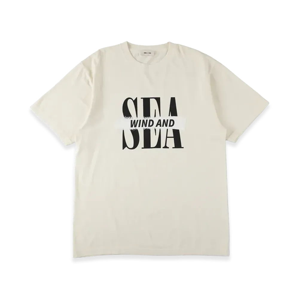 WIND AND SEA Line Logo S/S Tee "Off White"