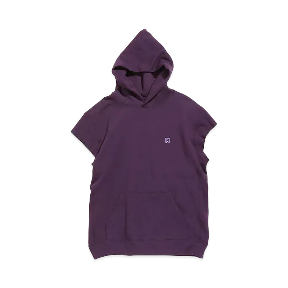 Needles C.O.S. HOODY - PE/C/PU FLEECE LINED JERSEY "Purple"