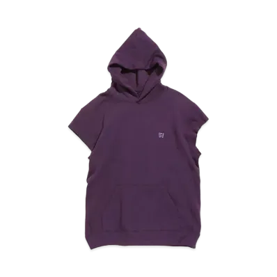Needles C.O.S. HOODY - PE/C/PU FLEECE LINED JERSEY "Purple"