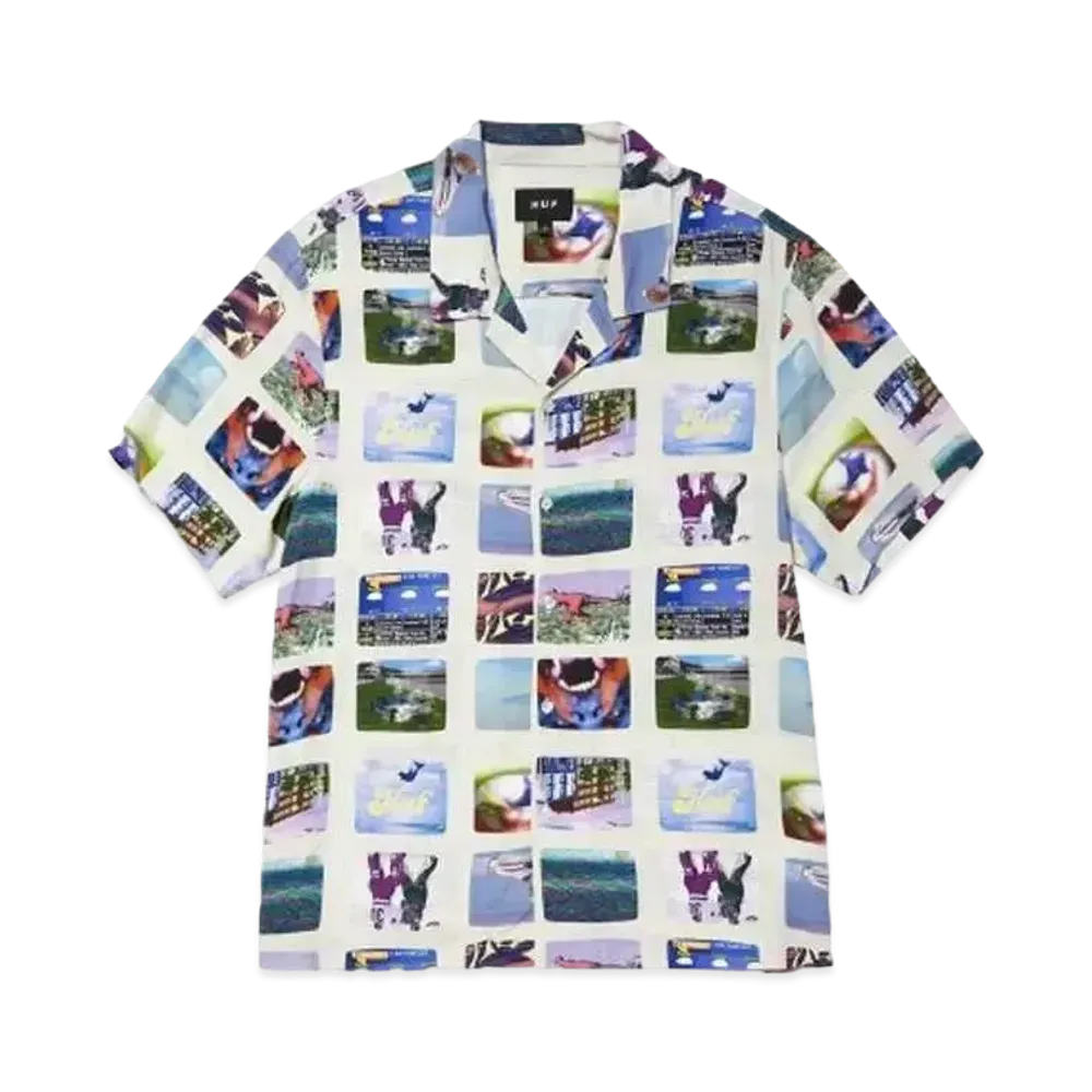 HUF Summer 24 500 Channels Resort Shirt "Multi"