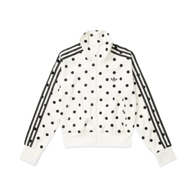 adidas Satin Polka Dot TT Track Top "Off White"