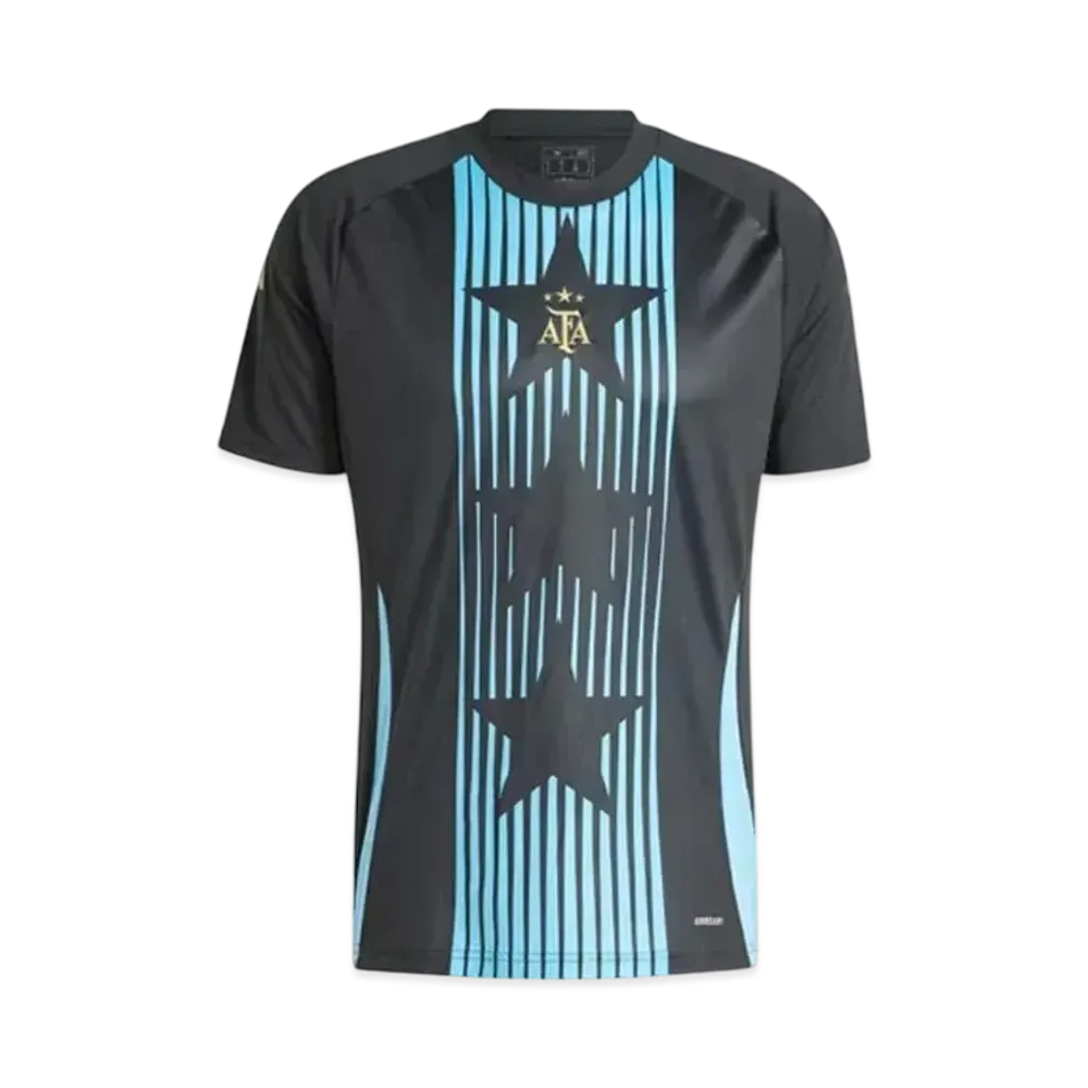 adidas Argentina National Team Pre-Match Jersey "Black/Blue Burst"
