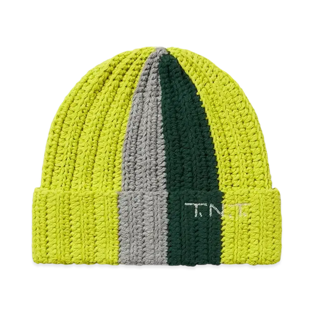 thisisneverthat Multicolor Crochet Beanie "Lemon"