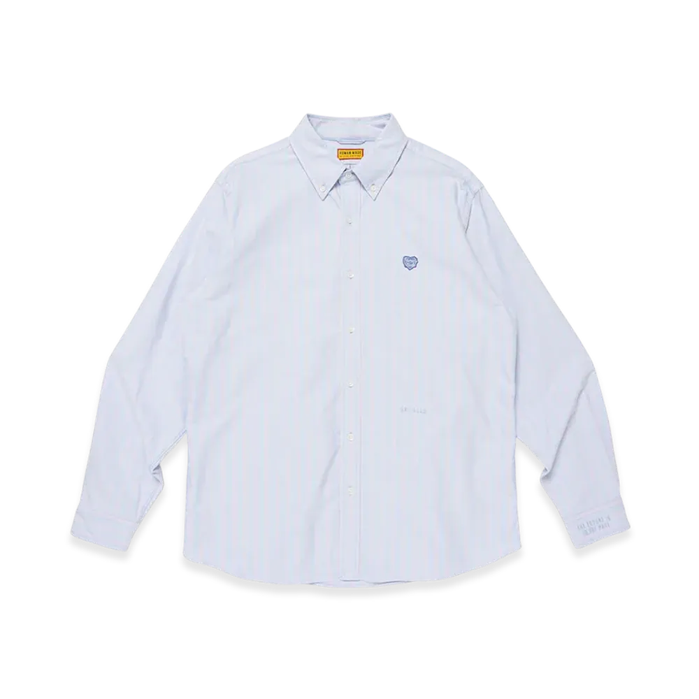 HUMAN MADE Striped Oxford BD Shirt "Blue"