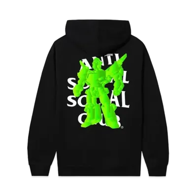 ANTI SOCIAL SOCIAL CLUB SUMMER 24 MAJOR DROP Connect The Dots Hoodie "Black"
