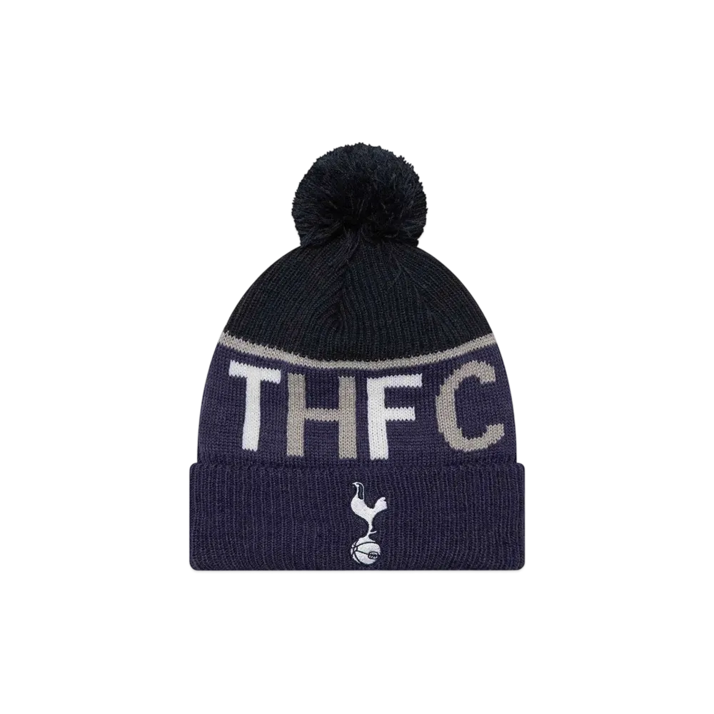 NEW ERA Pom Pom Knit Europe Football Team Tottenham Hotspur FC "Navy"