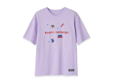 HYSTERIC GLAMOUR x DOROTHY HENDRICKS Space Disco Tee "Purple"
