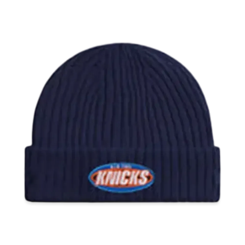 Kith x New Era x New York Knicks Logo Beanie "Nocturnal"