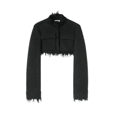 Jil Sander Women's Cropped Jacket "Black"