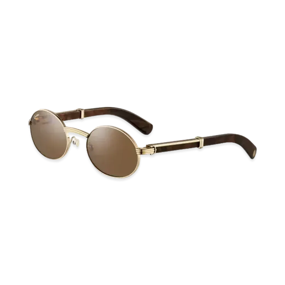 Cartier Premiere de Cartier Sunglasses "Brown"