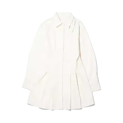 atmos pink x Chisato Yoshiki Layered Shirt Dress "White"