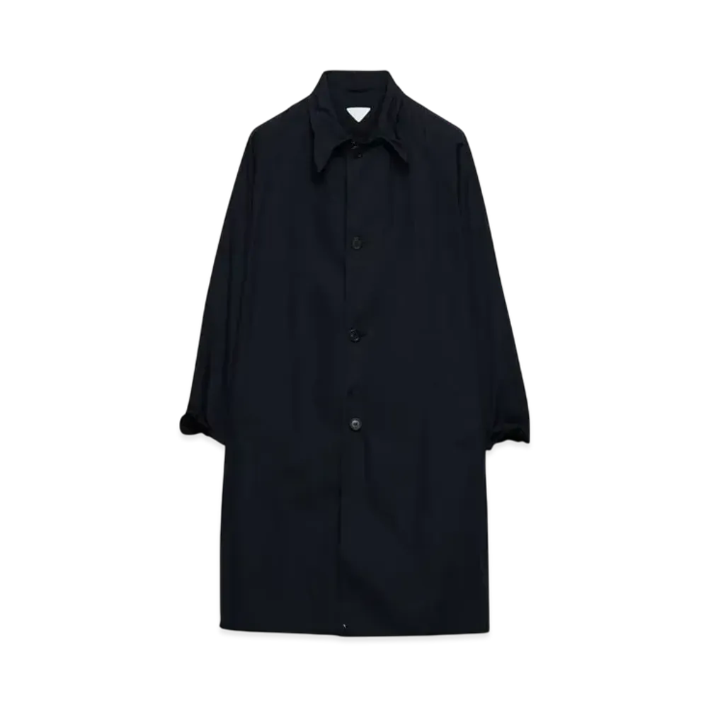 PRADA Men's Cotton Blend Coat "Navy"