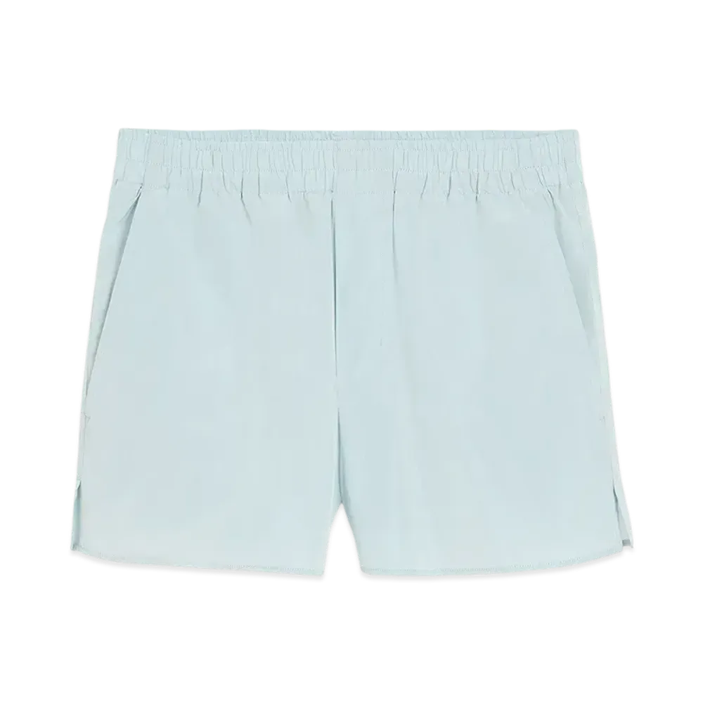 AMI PARIS Taffeta Shorts "Sky"