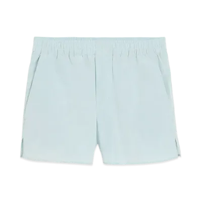 AMI PARIS Taffeta Shorts "Sky"