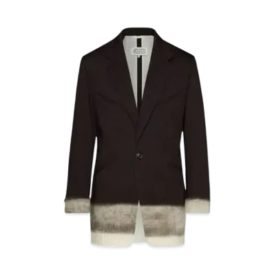 Maison Margiela Trompe L'oeil Pinstripe Jacket "Dark Shadow"